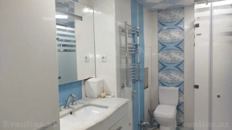 Satılır 3 otaqlı Mənzil Yeni tikili 90 m² İnşaatçılar m. - şəkil 13