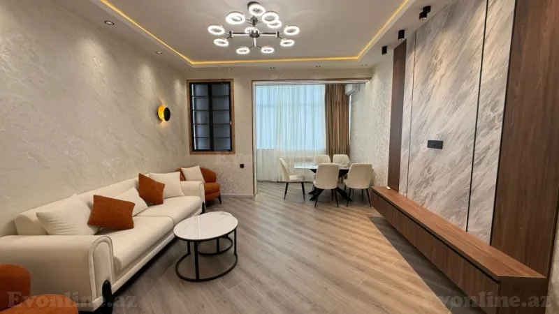 Satılır 2 otaqlı Mənzil Yeni tikili 83 m² Həzi Aslanov m. - şəkil 2