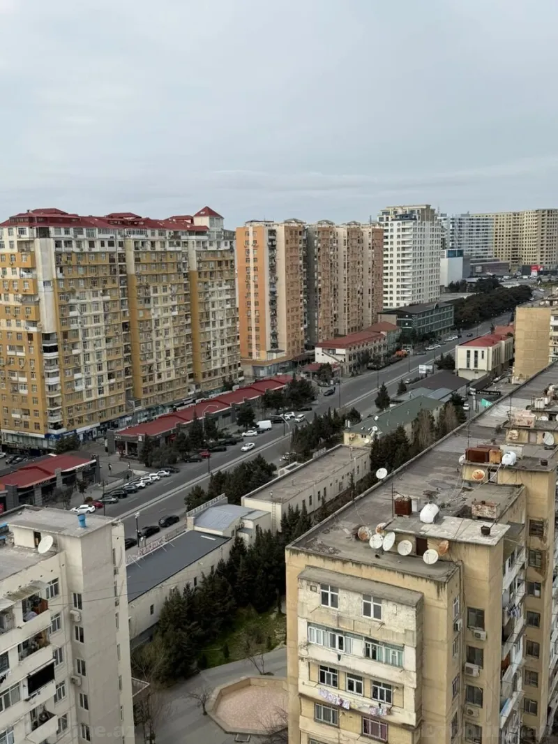 Satılır 2 otaqlı Mənzil Yeni tikili 83 m² Həzi Aslanov m. - şəkil 3