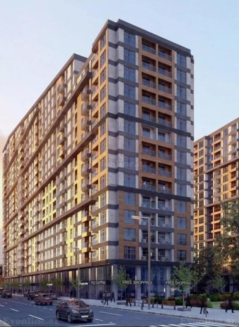 2 otaqlı Mənzil 60 m² Nəsimi r. Satılır