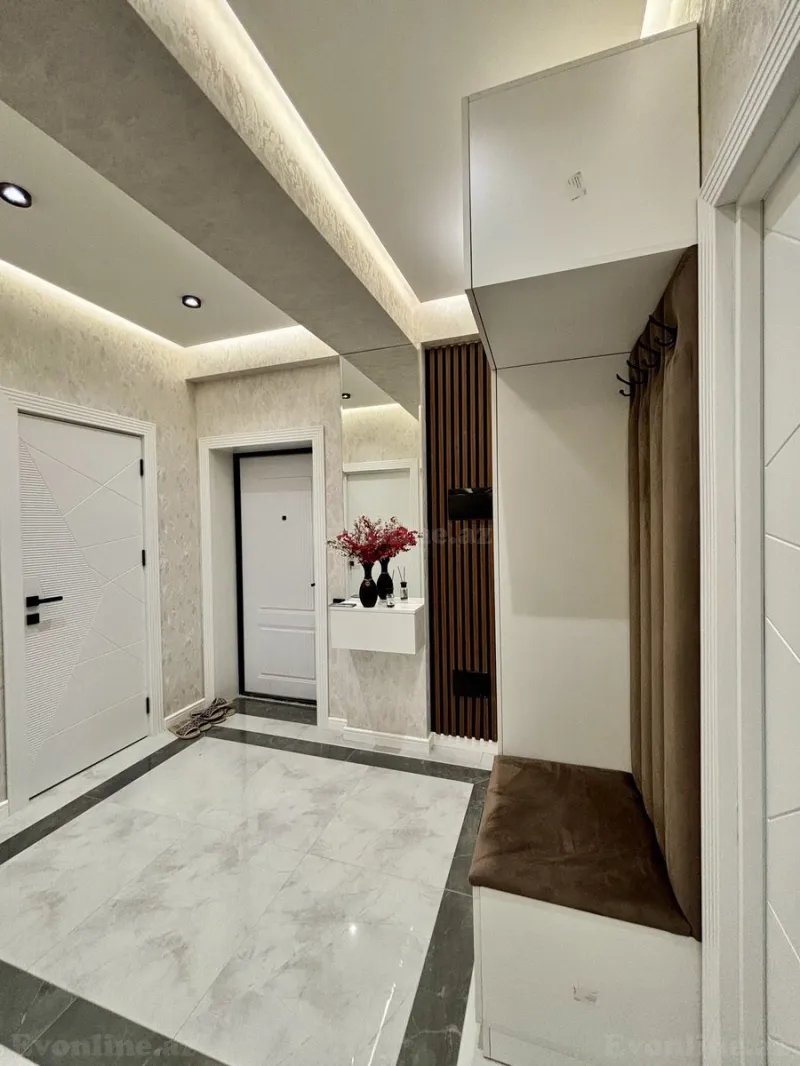 Satılır 2 otaqlı Mənzil Yeni tikili 90 m² Həzi Aslanov m. - şəkil 5