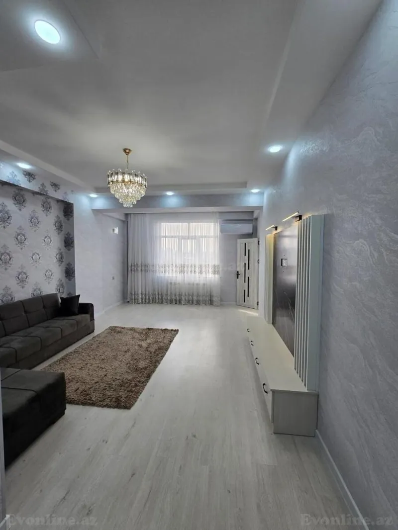 Satılır 4 otaqlı Mənzil Yeni tikili 110 m² Qara Qarayev m. - şəkil 2