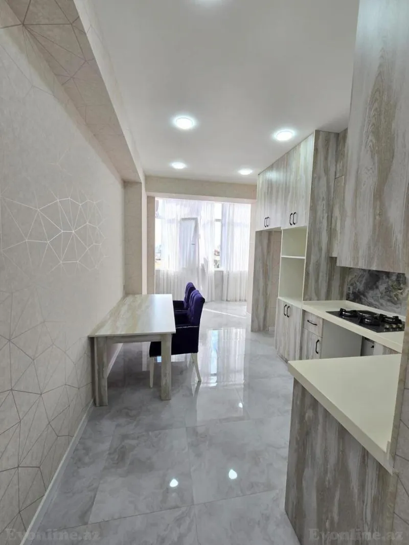 Satılır 4 otaqlı Mənzil Yeni tikili 110 m² Qara Qarayev m. - şəkil 7