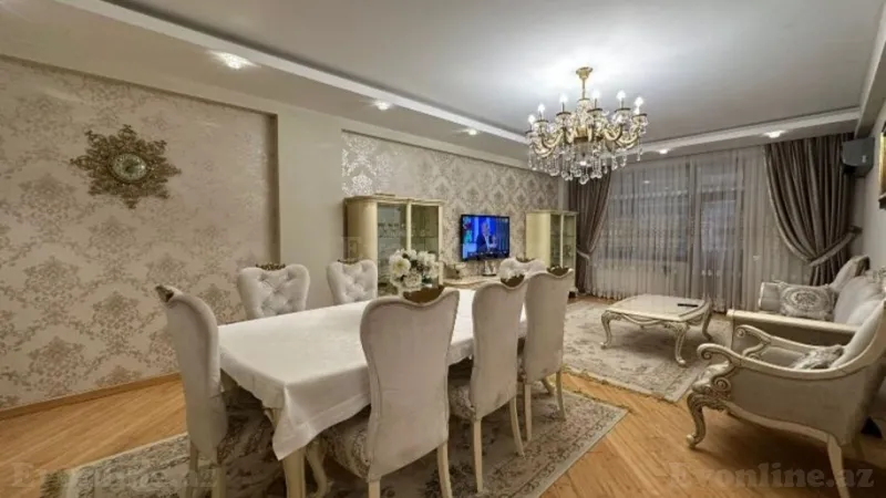 Satılır 4 otaqlı Mənzil Yeni tikili 200 m² Nəsimi r. - şəkil 2