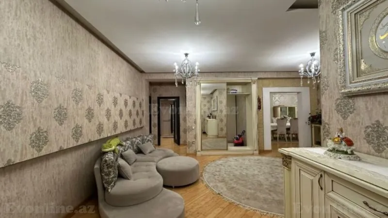 Satılır 4 otaqlı Mənzil Yeni tikili 200 m² Nəsimi r. - şəkil 4