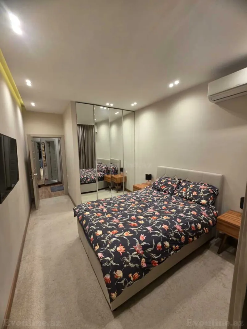 Kirayə verilir 2 otaqlı Mənzil Yeni tikili 70 m² Xətai m. - şəkil 3