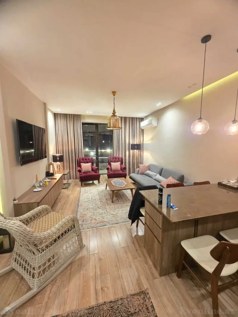 Kirayə verilir 2 otaqlı Mənzil Yeni tikili 70 m² Xətai m. - şəkil 14