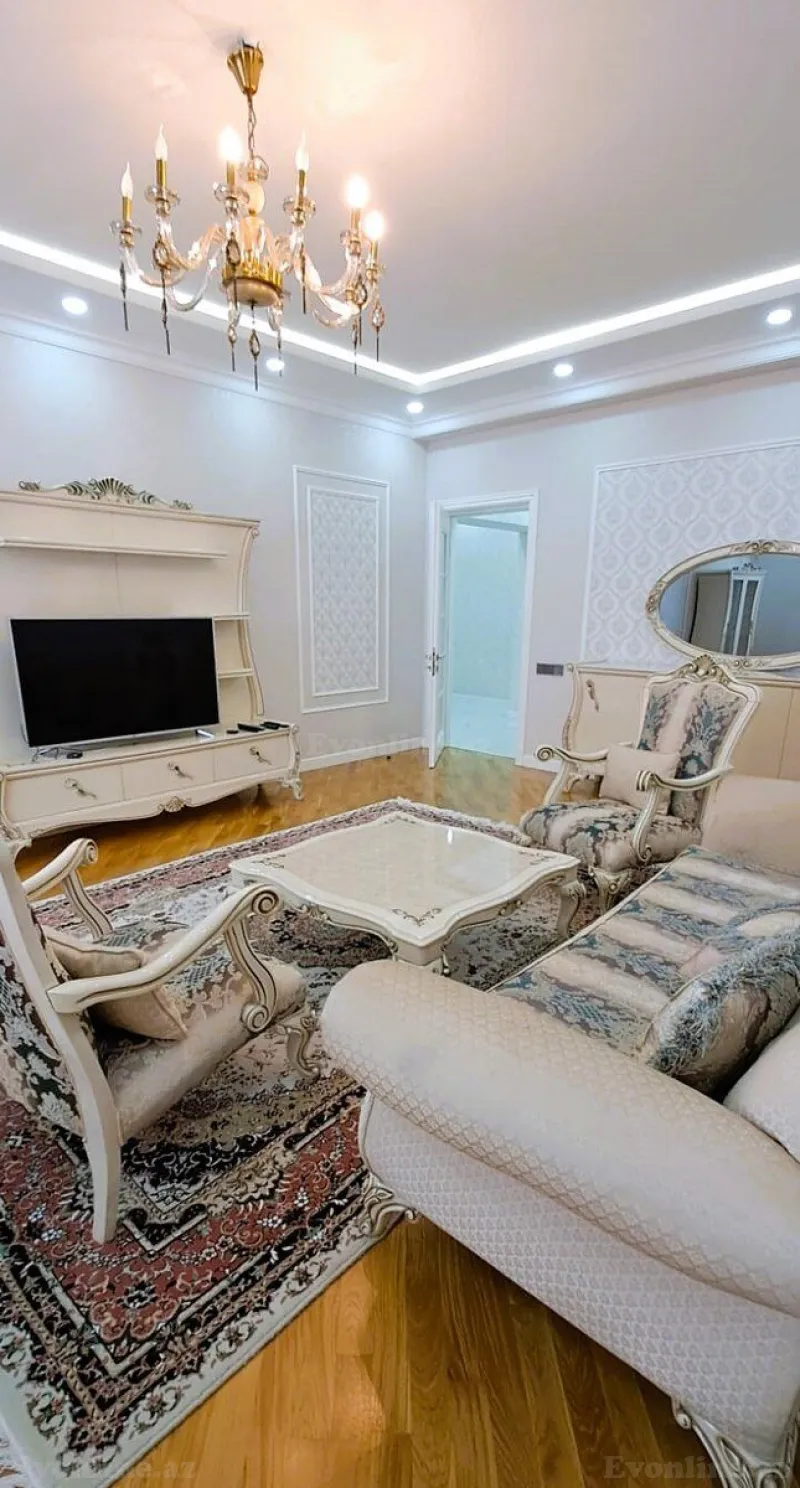 Kirayə verilir 3 otaqlı Mənzil Yeni tikili 160 m² 8 Noyabr m. - şəkil 2