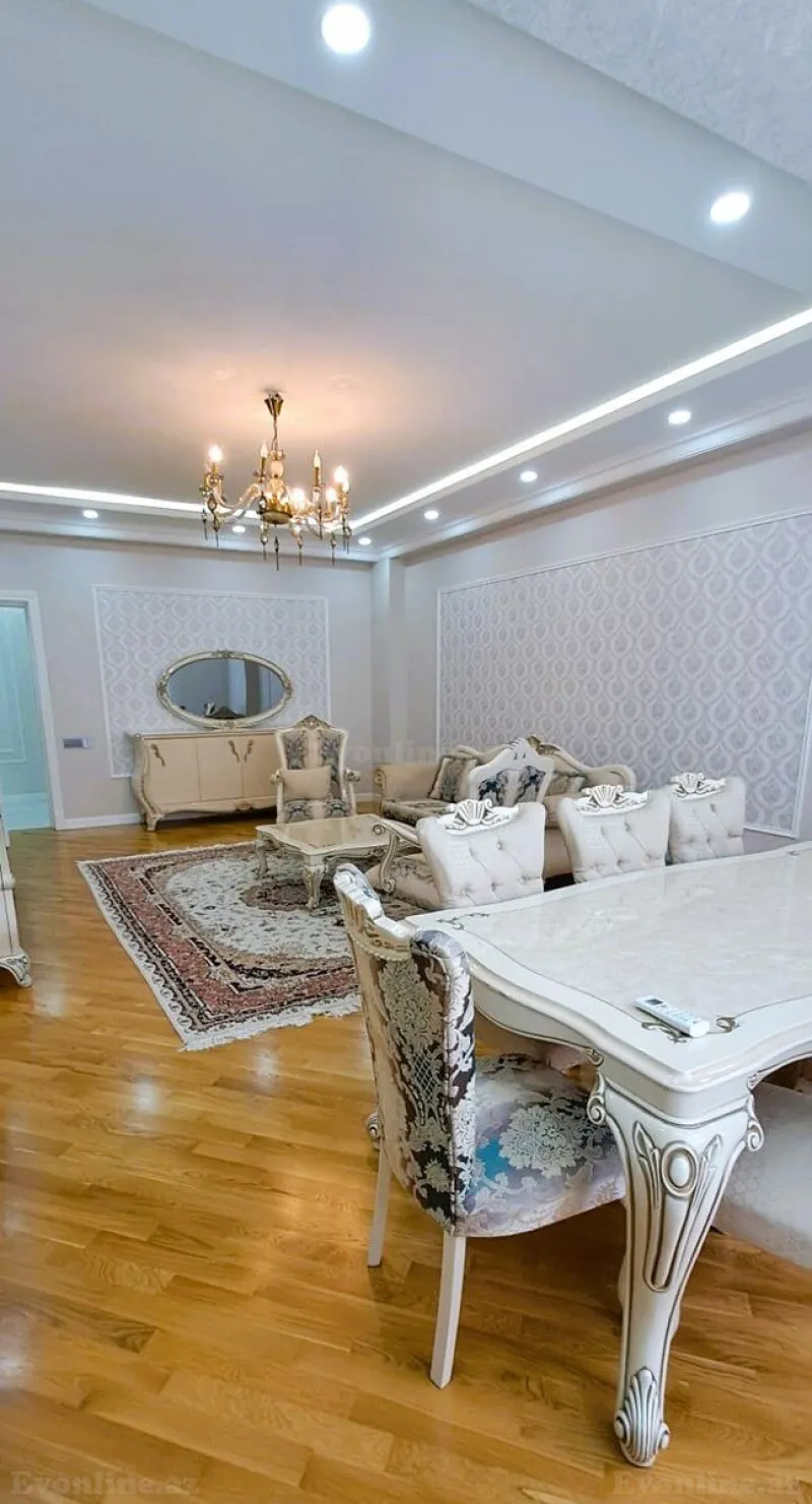 Kirayə verilir 3 otaqlı Mənzil Yeni tikili 160 m² 8 Noyabr m. - şəkil 3