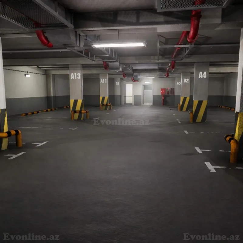 Satılır 4 otaqlı Mənzil Yeni tikili 164 m² Nəsimi m. - şəkil 12