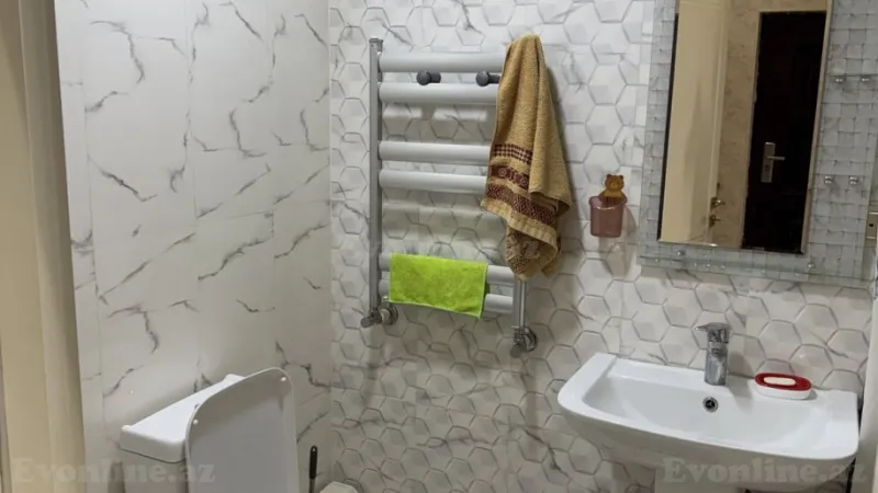 Kirayə verilir 2 otaqlı Mənzil Yeni tikili 70 m² Xırdalan - şəkil 6