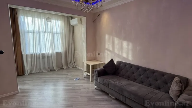 2 otaqlı Mənzil 55 m² 1-ci mikrorayon Kirayə verilir