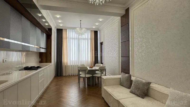 Satılır 3 otaqlı Mənzil Yeni tikili 130 m² Nəriman Nərimanov m. - şəkil 5