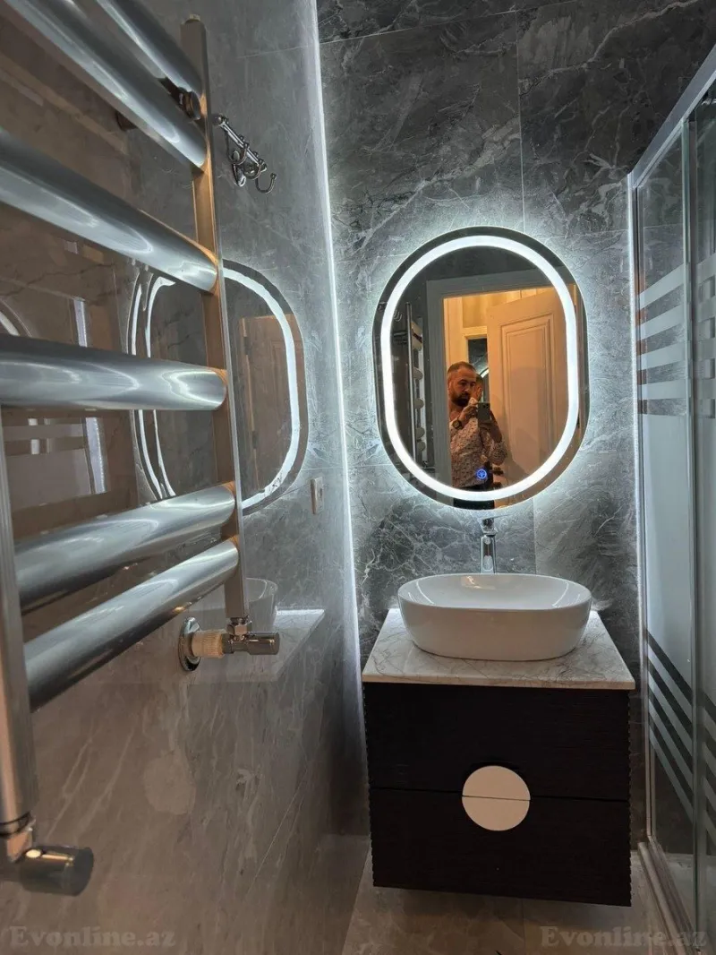 Kirayə verilir 2 otaqlı Mənzil Yeni tikili 55 m² Nizami m. - şəkil 2