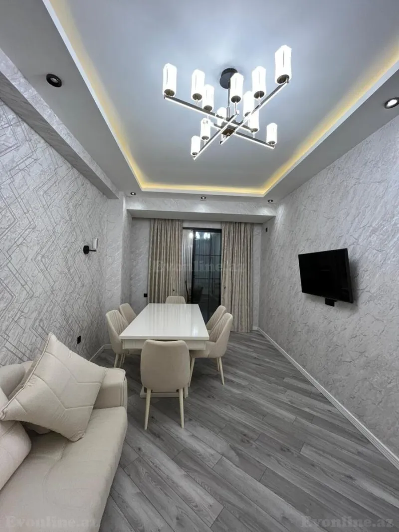 Kirayə verilir 3 otaqlı Mənzil Yeni tikili 130 m² Yasamal - şəkil 2