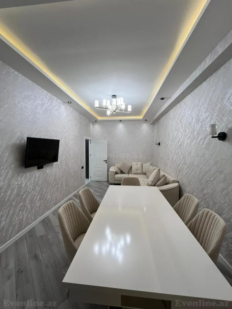 Kirayə verilir 3 otaqlı Mənzil Yeni tikili 130 m² Yasamal - şəkil 3