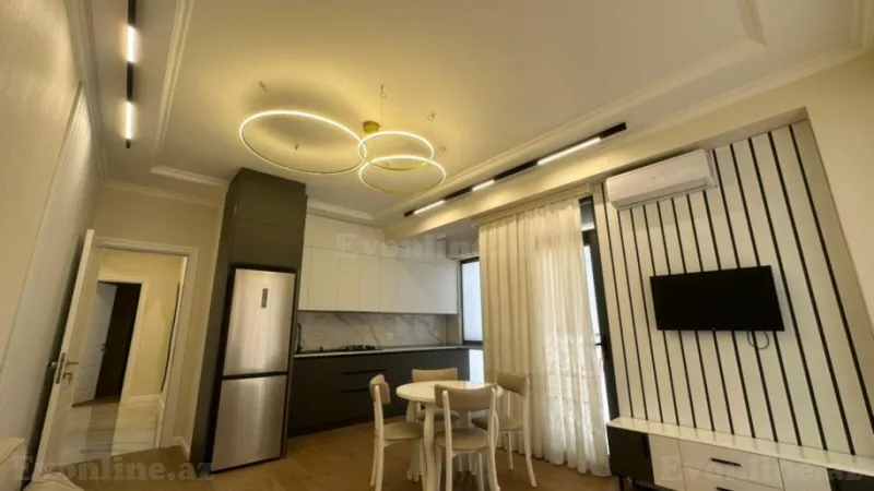 Kirayə verilir 3 otaqlı Mənzil Yeni tikili 78 m² Yasamal - şəkil 2