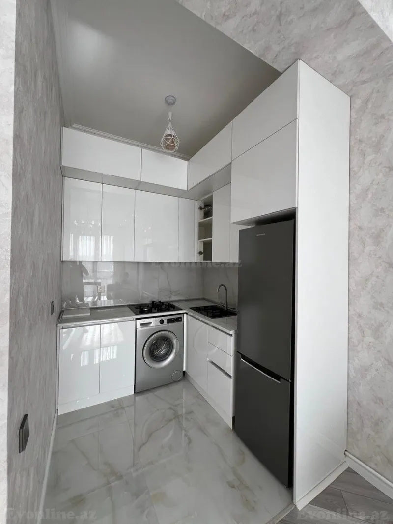 Kirayə verilir 2 otaqlı Mənzil Yeni tikili 60 m² Yasamal - şəkil 7