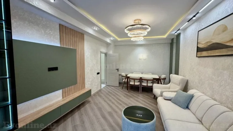 Satılır 3 otaqlı Mənzil Yeni tikili 90 m² Həzi Aslanov m. - şəkil 4