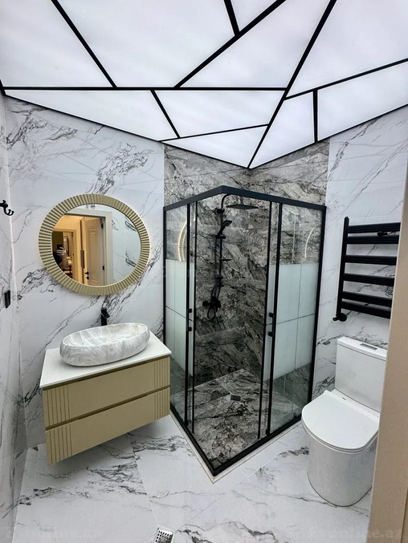 Satılır 3 otaqlı Mənzil Yeni tikili 90 m² Həzi Aslanov m. - şəkil 13