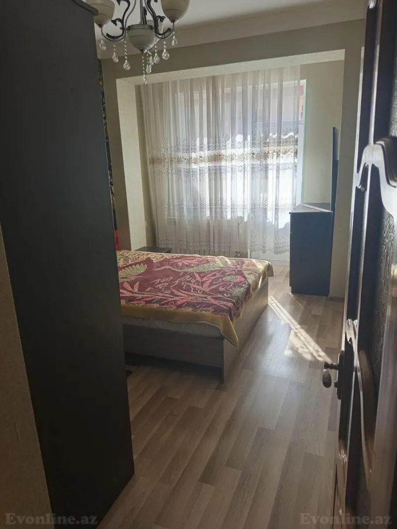 Kirayə verilir 2 otaqlı Mənzil Yeni tikili 65 m² Nizami r. - şəkil 3