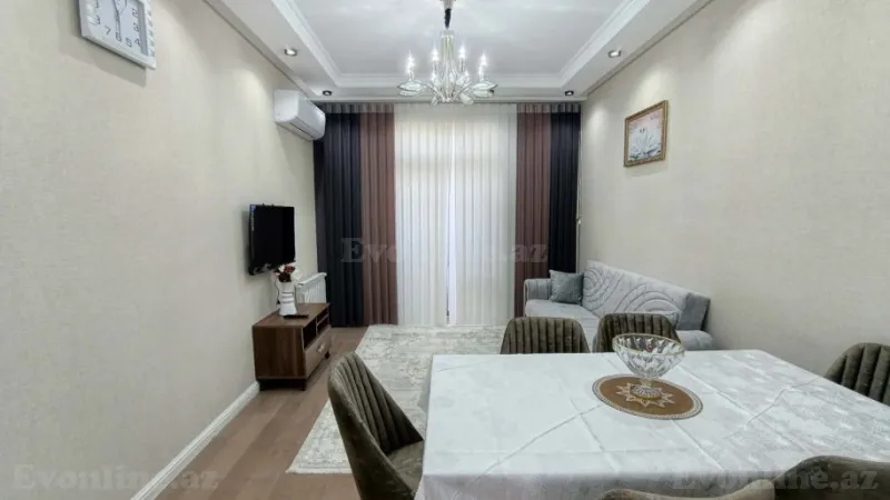 Kirayə verilir 3 otaqlı Mənzil Yeni tikili 80 m² Yeni Yasamal - şəkil 4