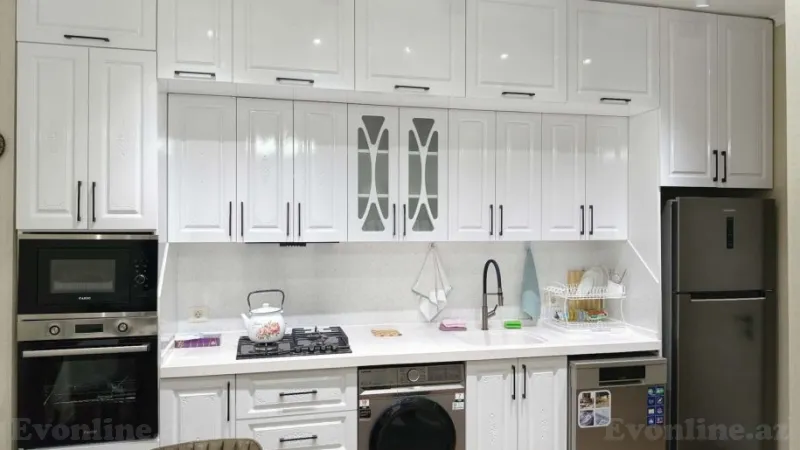 Kirayə verilir 3 otaqlı Mənzil Yeni tikili 80 m² Yeni Yasamal - şəkil 5