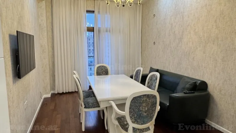 Kirayə verilir 2 otaqlı Mənzil Yeni tikili 100 m² Nizami m. - şəkil 4