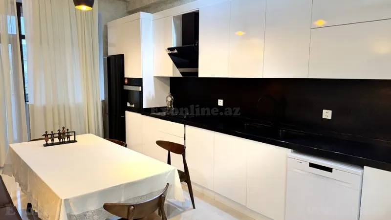 Kirayə verilir 2 otaqlı Mənzil Yeni tikili 100 m² Nizami m. - şəkil 6