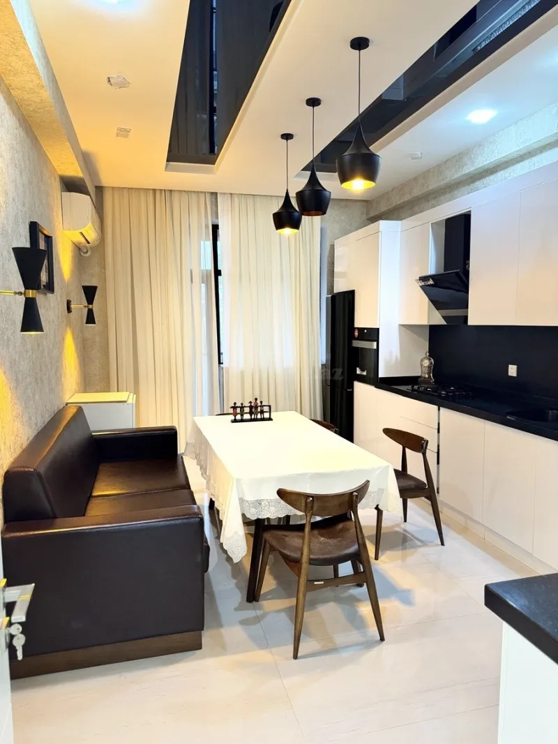 Kirayə verilir 2 otaqlı Mənzil Yeni tikili 100 m² Nizami m. - şəkil 9