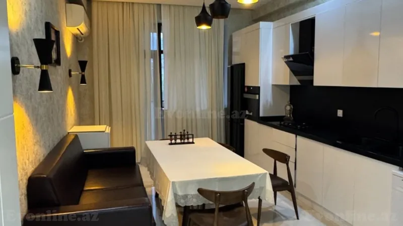 Kirayə verilir 2 otaqlı Mənzil Yeni tikili 100 m² Nizami m. - şəkil 13