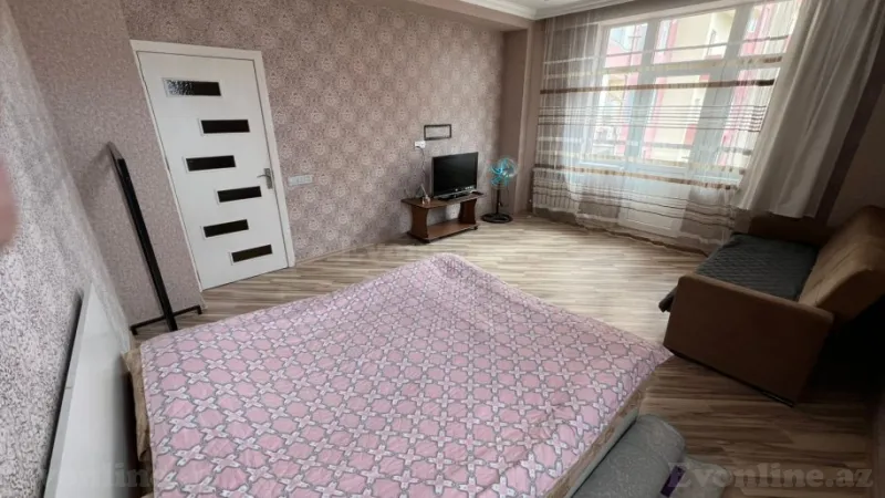 Kirayə verilir 1 otaqlı Mənzil Yeni tikili 60 m² Xətai m. - şəkil 2
