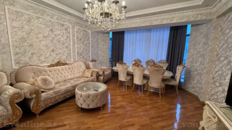 Kirayə verilir 3 otaqlı Mənzil Yeni tikili 110 m² 8-ci mikrorayon - şəkil 2