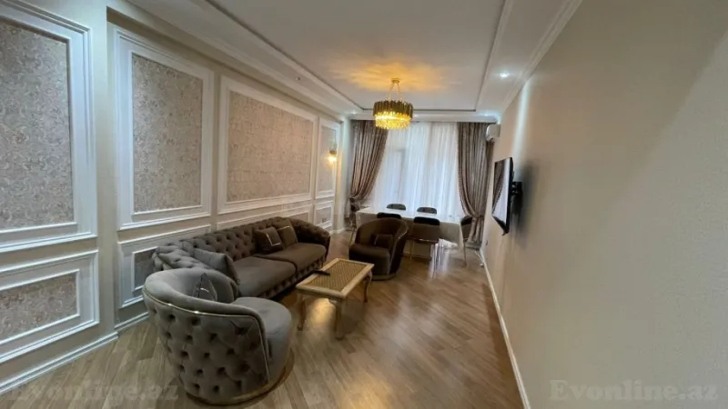 Kirayə verilir 2 otaqlı Mənzil Yeni tikili 117 m² Gənclik m.