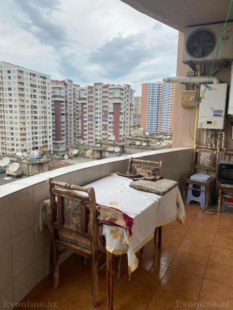 Satılır 3 otaqlı Mənzil Yeni tikili 80 m² Memar Əcəmi m. - şəkil 16