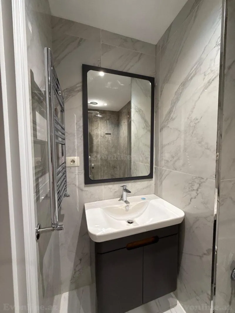 Kirayə verilir 2 otaqlı Mənzil Yeni tikili 50 m² Yeni Yasamal - şəkil 9