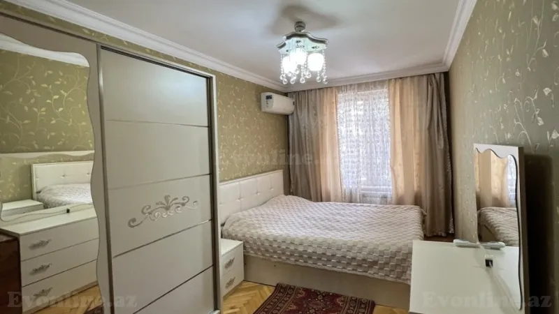 2 otaqlı Mənzil 65 m² 8-ci kilometr Kirayə verilir