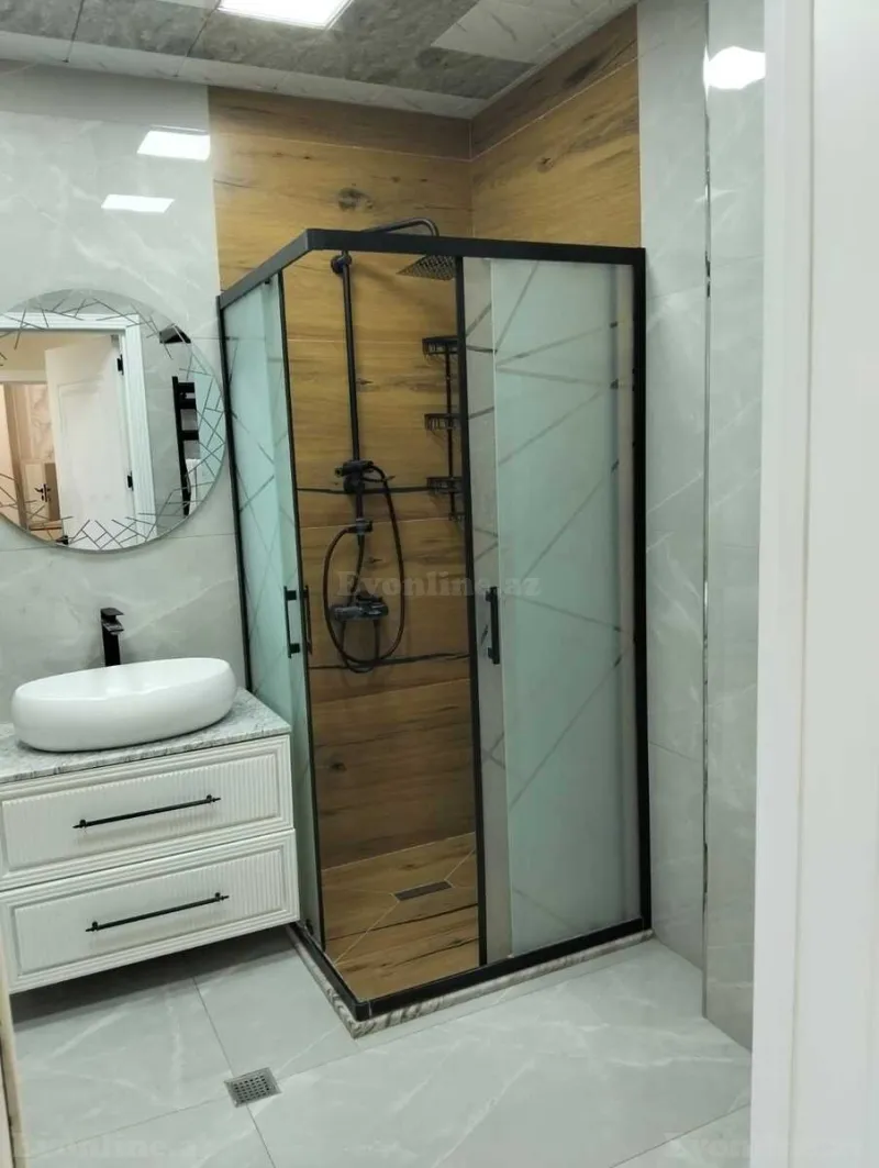 Kirayə verilir 3 otaqlı Mənzil Yeni tikili 90 m² Qara Qarayev m. - şəkil 8