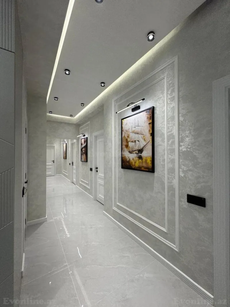 Satılır 3 otaqlı Mənzil Yeni tikili 105 m² Həzi Aslanov m. - şəkil 3