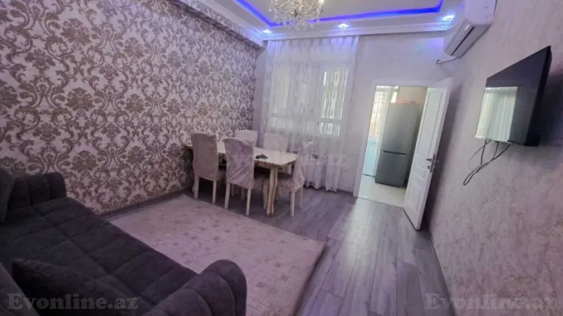 Kirayə verilir 2 otaqlı Mənzil Yeni tikili 58 m² 9-cu mikrorayon - şəkil 2