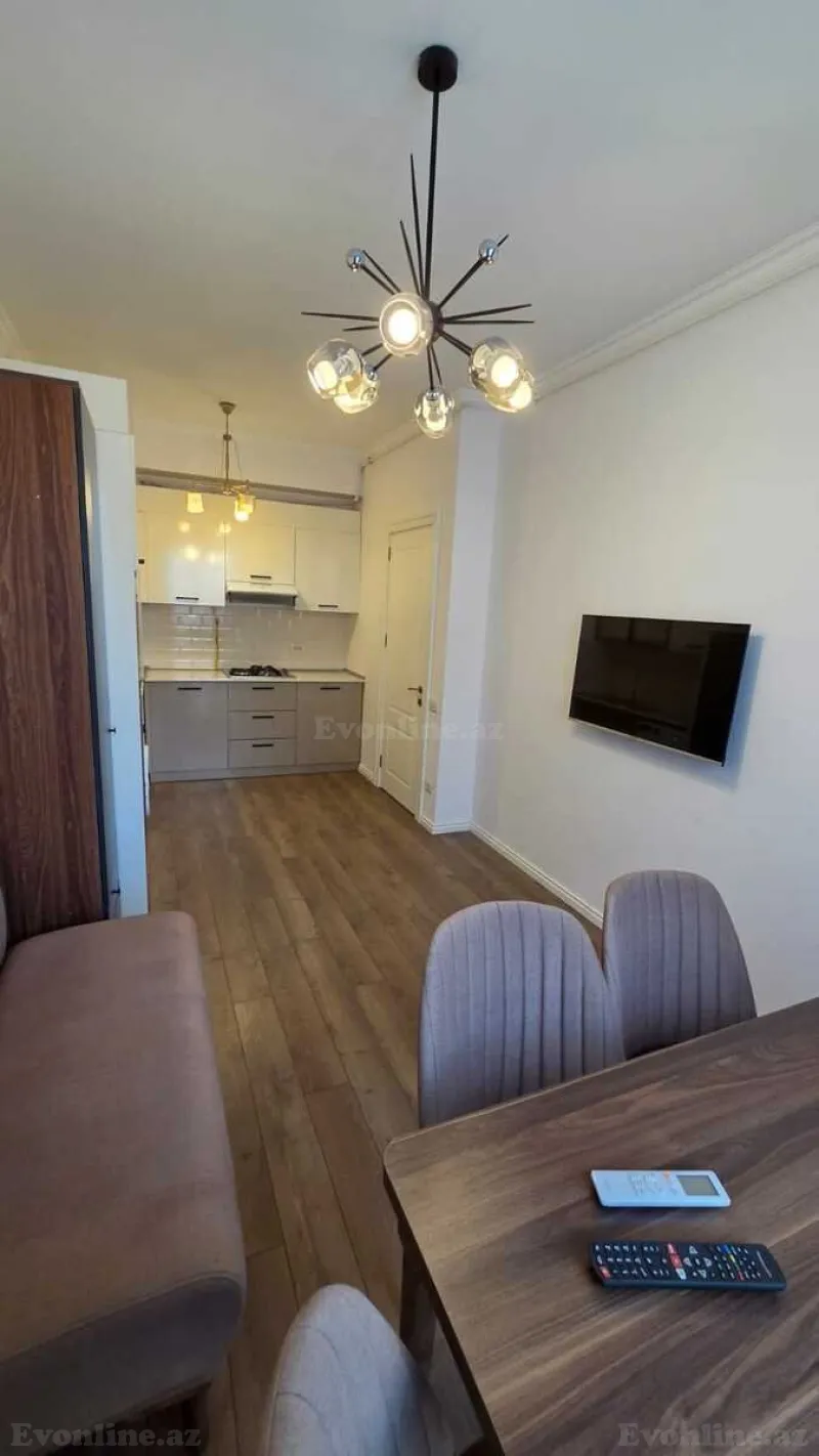 Kirayə verilir 2 otaqlı Mənzil Yeni tikili 45 m² Yasamal - şəkil 2