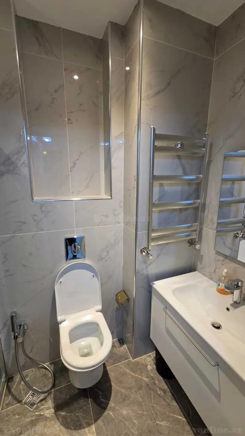 Kirayə verilir 2 otaqlı Mənzil Yeni tikili 45 m² Yasamal - şəkil 12