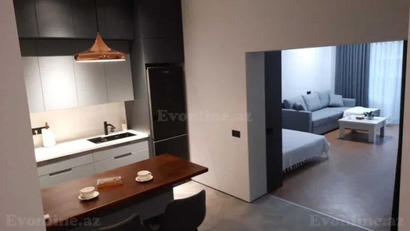 Kirayə verilir 1 otaqlı Mənzil Yeni tikili 50 m² İçərişəhər m. - şəkil 2
