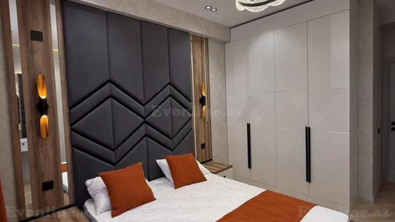 Satılır 2 otaqlı Mənzil Yeni tikili 55 m² Həzi Aslanov m. - şəkil 2