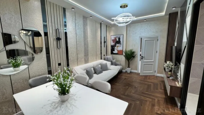Satılır 3 otaqlı Mənzil Yeni tikili 80 m² 8-ci mikrorayon - şəkil 2