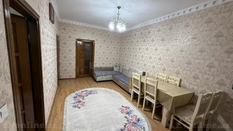 2 otaqlı Mənzil 55 m² 6-cı mikrorayon Kirayə verilir