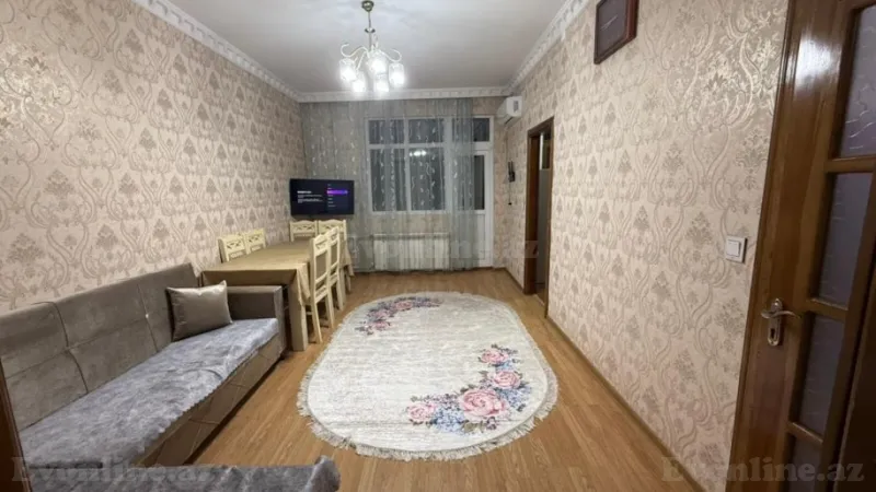 Kirayə verilir 2 otaqlı Mənzil Köhnə tikili 55 m² 6-cı mikrorayon - şəkil 2