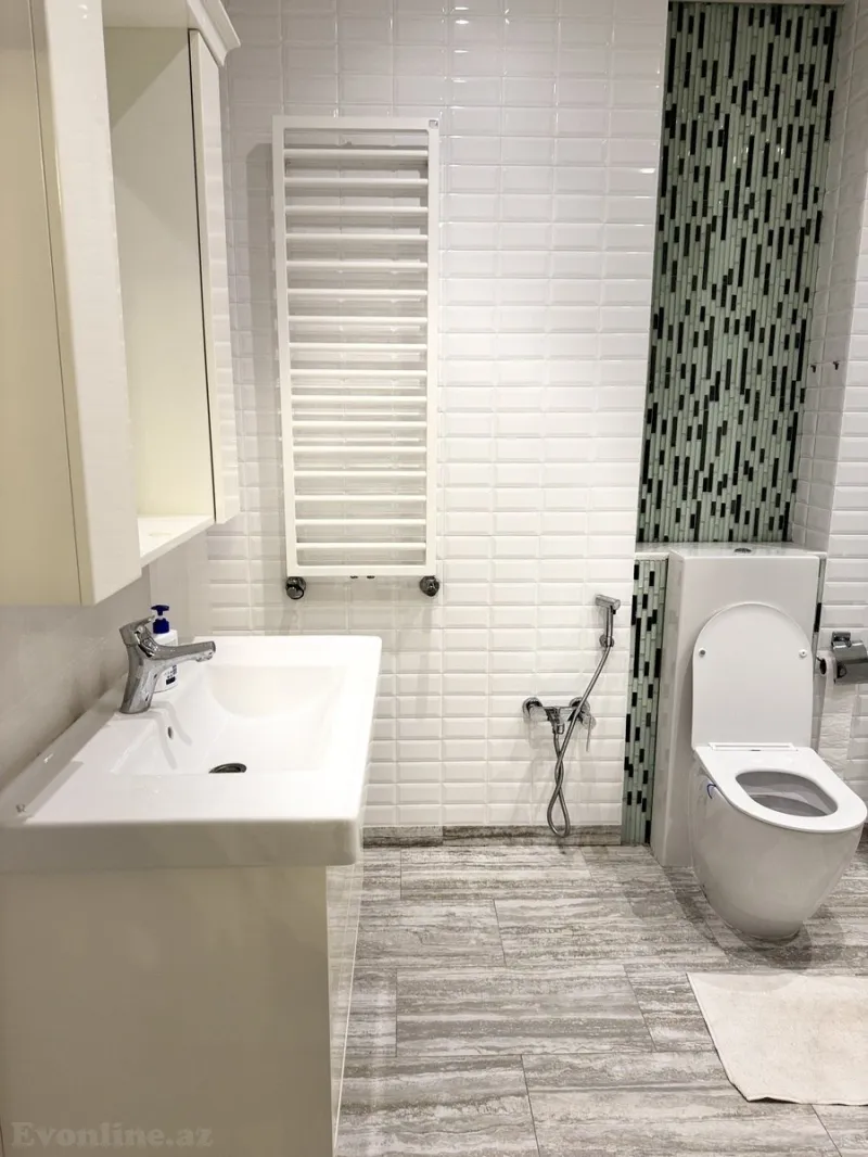 Kirayə verilir 4 otaqlı Mənzil Yeni tikili 210 m² Nizami m. - şəkil 28