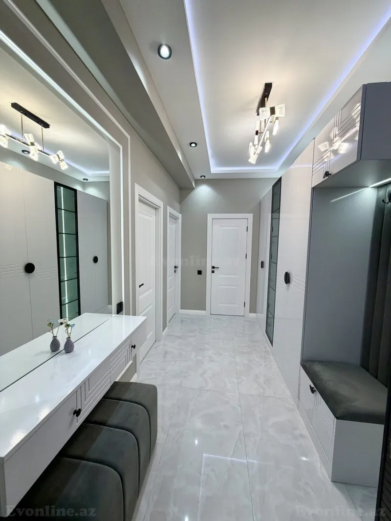 Satılır 2 otaqlı Mənzil Yeni tikili 55 m² Həzi Aslanov m. - şəkil 3