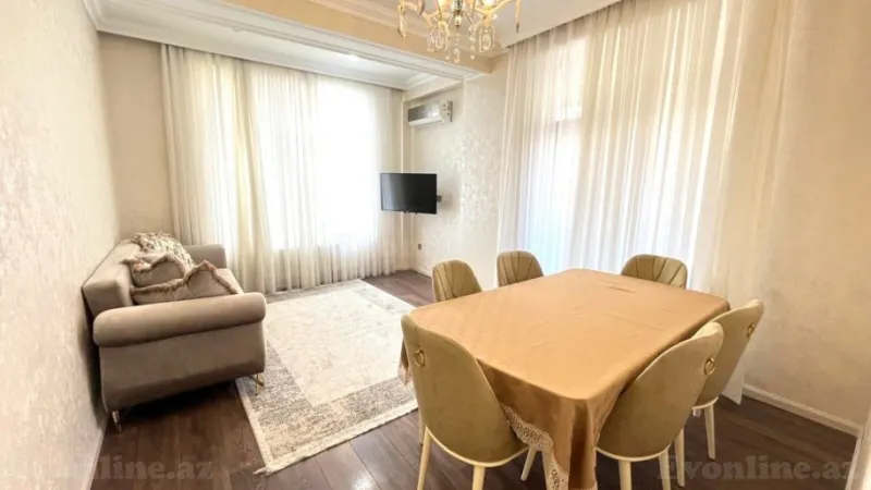 2 otaqlı Mənzil 80 m² Nəriman Nərimanov m. Kirayə verilir